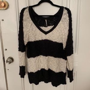 Free People Striped Sweater